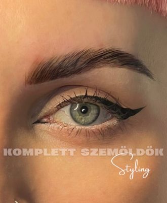 Szemöldök styling